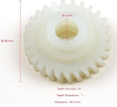 Citroen, porsche, mercedes, toyota,opel, nissan tetőablak fogaskerék