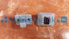 SEAT EXEO, AUDI A1, A3, A4, A5, Q3, Q5, TT napellenző Műanyag (Szürke színű)