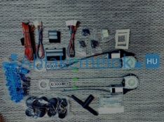 SPAL elektromos ablakemelő ((KOMPLETT )) Termico DE LUXE-Track-