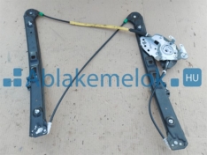 BMW E46 BAL első szerkezet (5.a) FEKETE sínes (bontott)