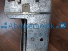 VW T4 BAL első szerkezet KÉZI (ÚJ) (ezüst sínes)