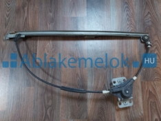 VW T4 JOBB első szerkezet KÉZI (ÚJ) HIÁNYOS (ezüst sínes)