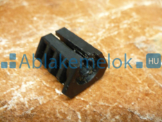 LS első motor betámasztóvég fekete