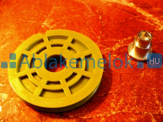 LS első görgő + szegecs