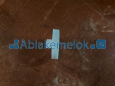 Mercedes W204 ajtózár műanyag fogaskerék